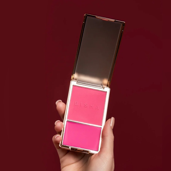 Bisha Dubai essential Duo Powder and cream blush palette - Picture 1 of 3